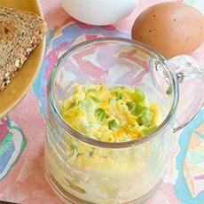 Veggie Omelet in a Mug